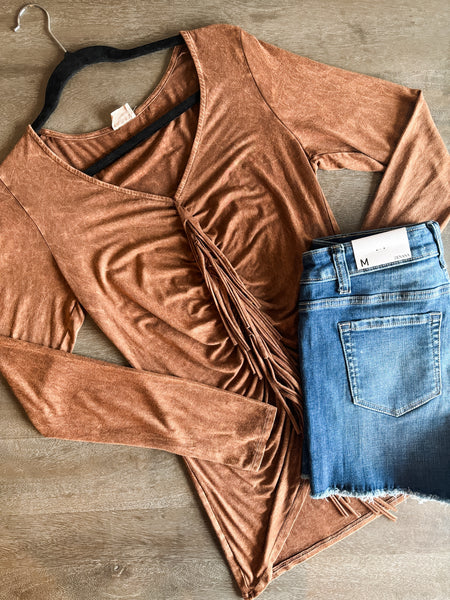Mckenna Mineral Dyed Top