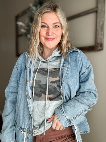 PREORDER Tula Cinched Denim Jacket