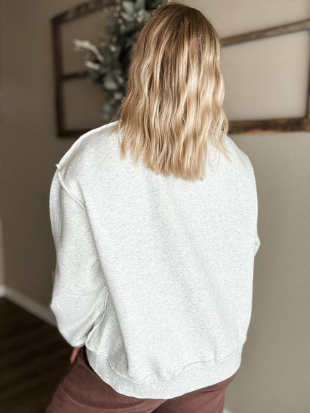 PREORDER WWJD Mock Neck Sweatshirt
