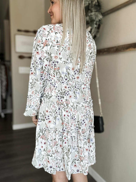 Carys Floral Dress - SIZE SMALL