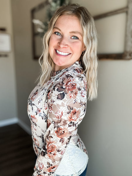 Rue Floral Lace Top
