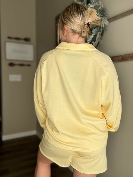 PREORDER Sunny Side Pullover & Short Set