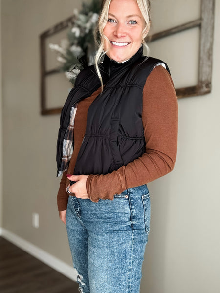 Denali Reversible Puffer Vest - SIZE LARGE