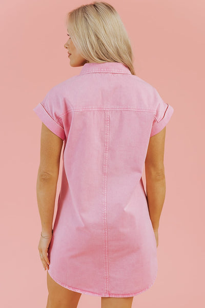 Alessia Denim Dress - SIZE MEDIUM