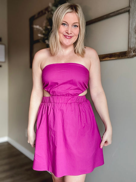 Marion Magenta Stunner Dress