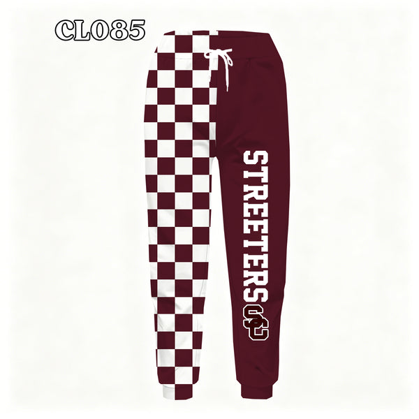 PREORDER Spiritwear Checkered Split Leg Bottom - STREETERS