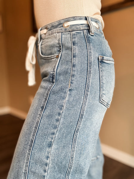 Olson Barrel Drawstring Denim
