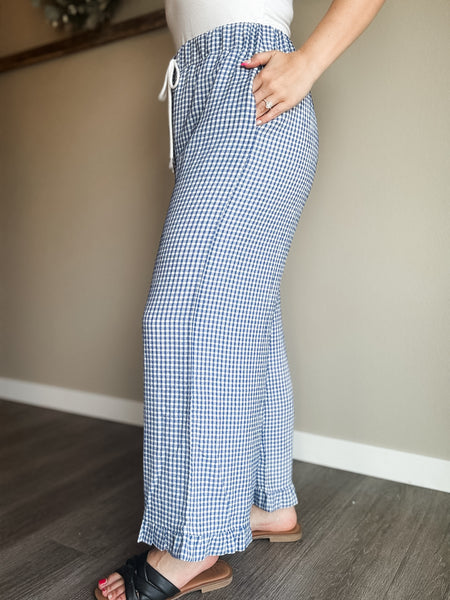 Pippie Gingham Ruffle Pants