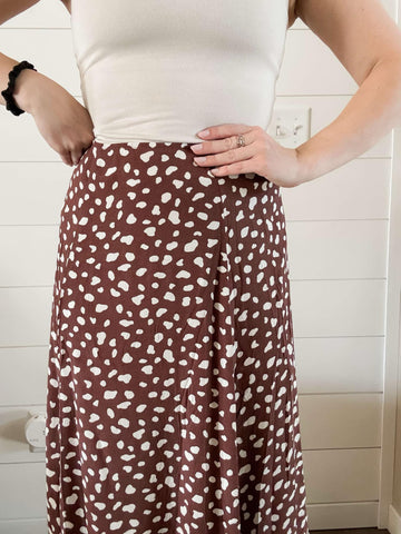 Sonja Spotted Skirt - SIZE SMALL
