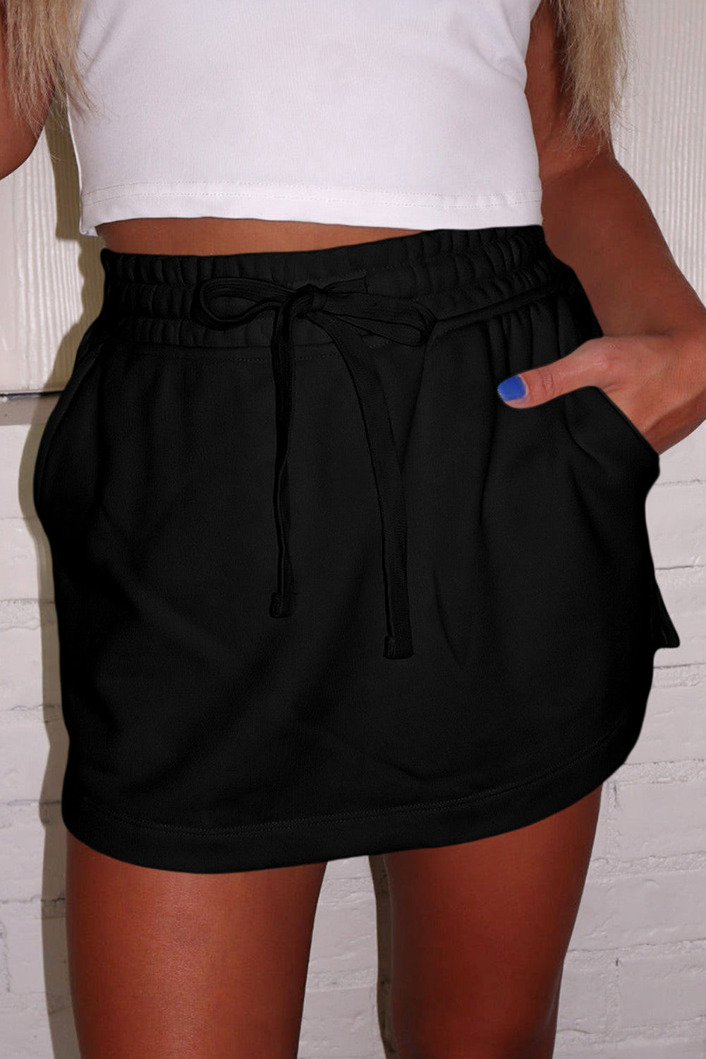 Zorla French Terry Skort