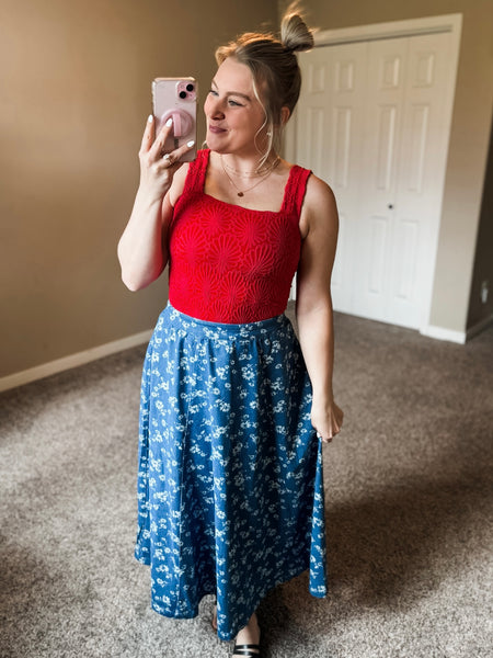 Bluebell Midi Skirt