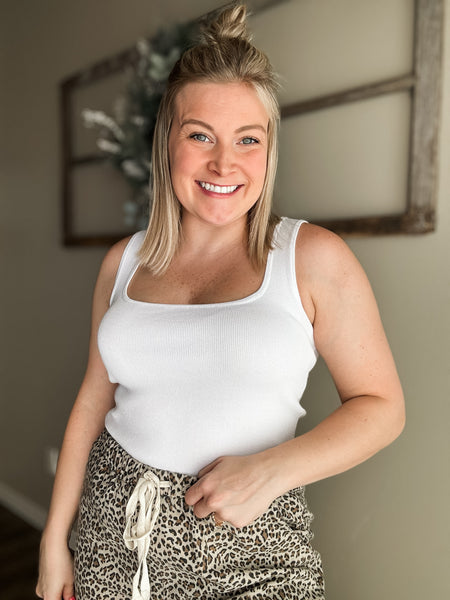 Savanna Leopard Wide Leg Linen Pant - SIZE SMALL