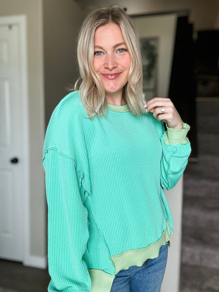 PREORDER Saylor Ribbed Pullover
