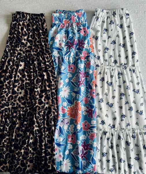 Celia Floral Maxi Skirt - SIZE SMALL