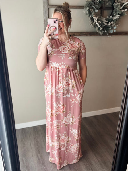 Cara Floral Maxi Dress
