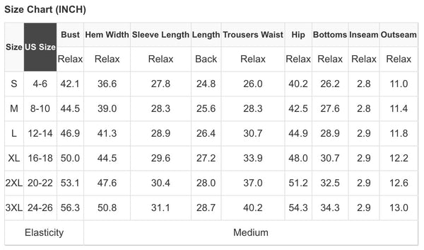 Sundaze Two Piece Lounge Set - SIZE 3XL