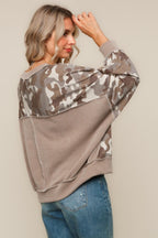 Ashlyn Camo Pullover
