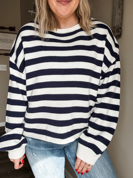 Pier Striped Sweater