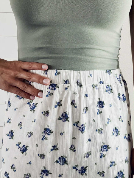 Celia Floral Maxi Skirt - SIZE SMALL