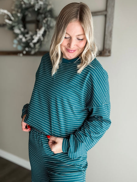Roux Stripe Lounge Set