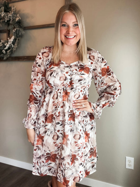 PREORDER Amber Bloom Floral Dress