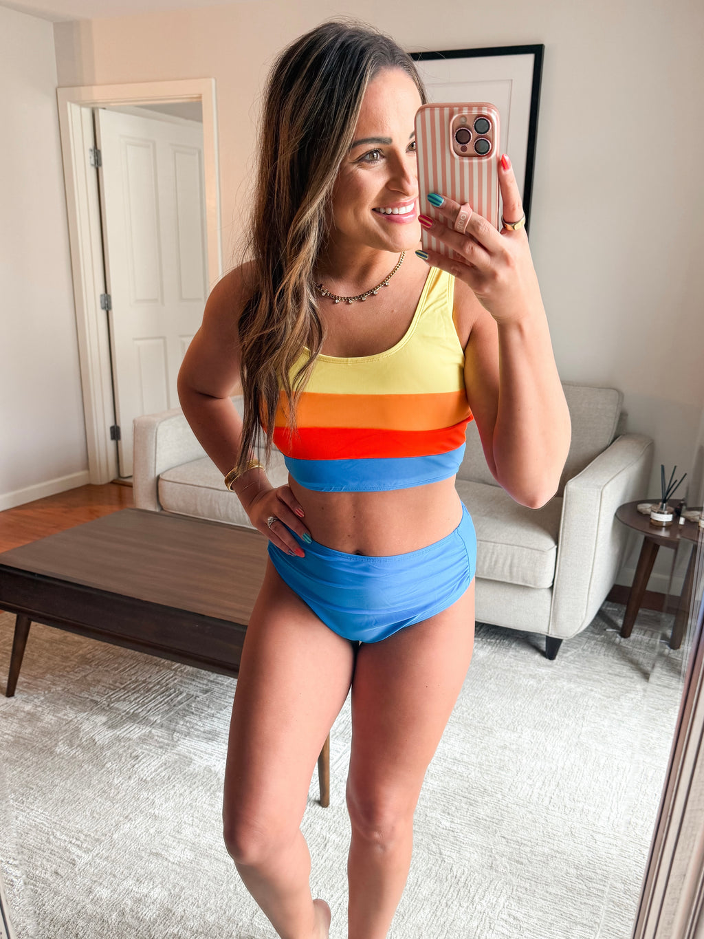 Golden Coast Swim Set - SIZE LARGE