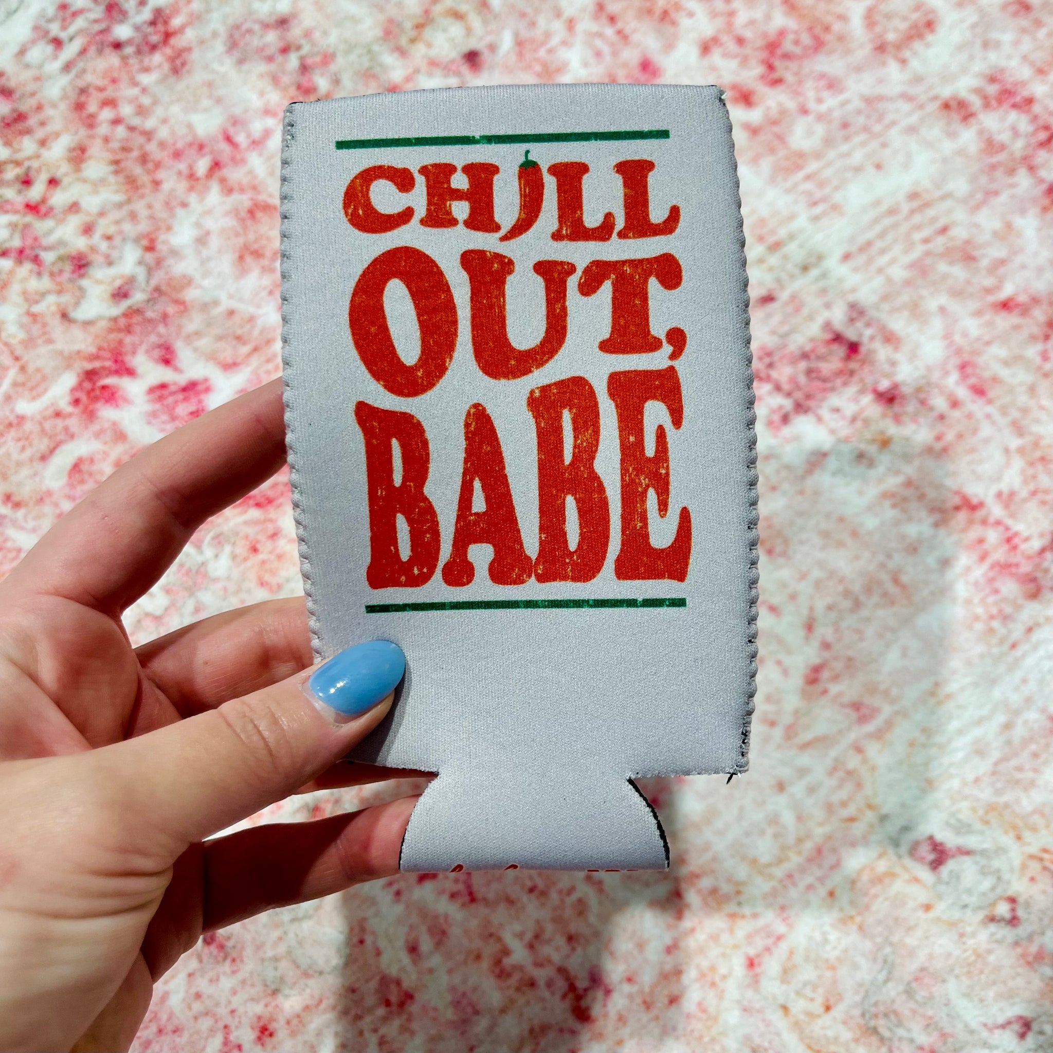 Funny Talk Skinny Can Koozie - 4 Style Options