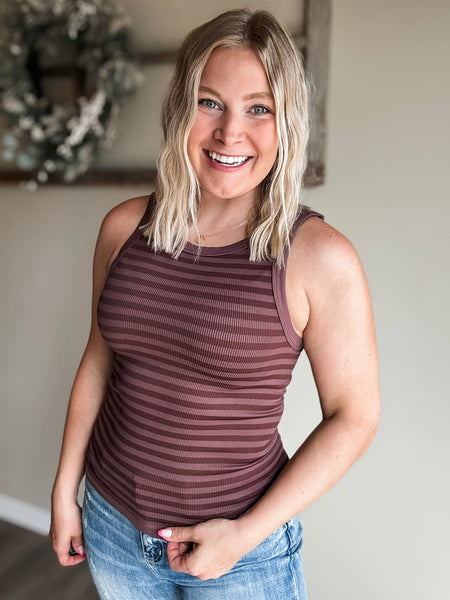 Vada Reversible Tank - French Roast