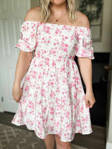 PREORDER Petal Promise Floral Ribbon Dress