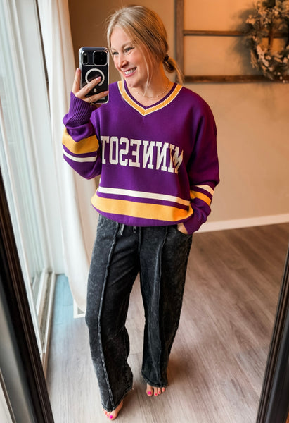 PREORDER Finnleigh Acid Wash Lounge Pant