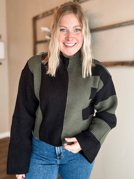 Vale Colorblock Sweater