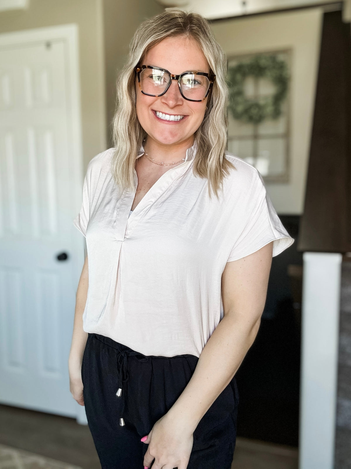 Work To Weekend Smocked Joggers - SIZE XL
