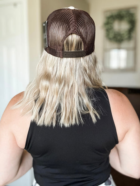 Down Home Trucker Hat - Raised on Country Music