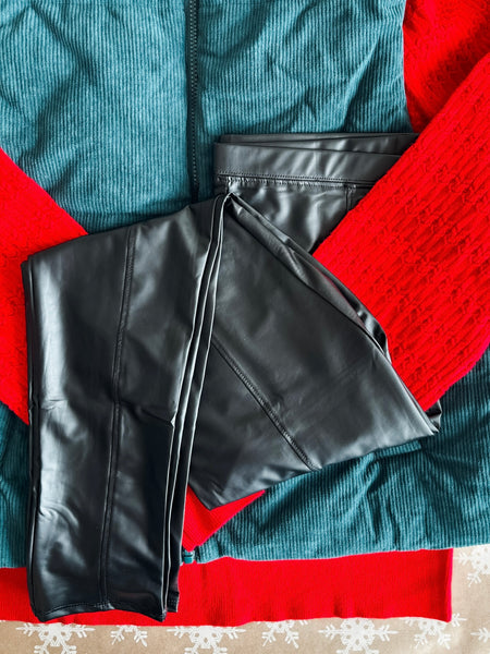 Xeni Faux Leather Leggings