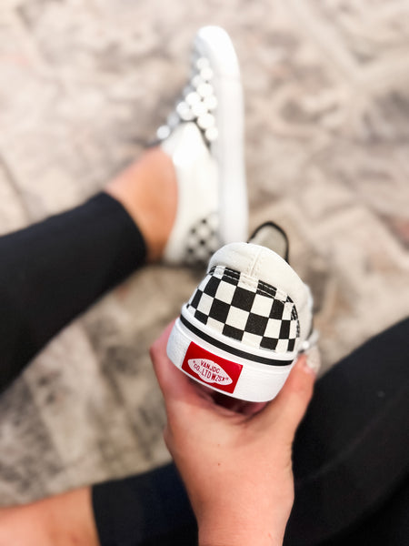 PREORDER Indy Checkered Slip On Sneaker - Kids