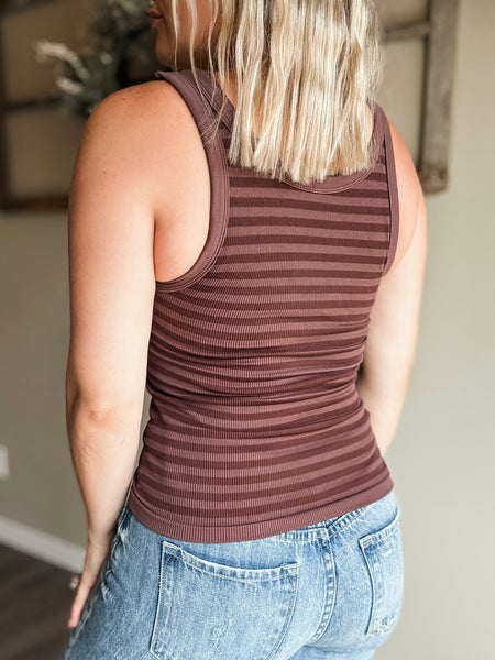 Vada Reversible Tank - French Roast