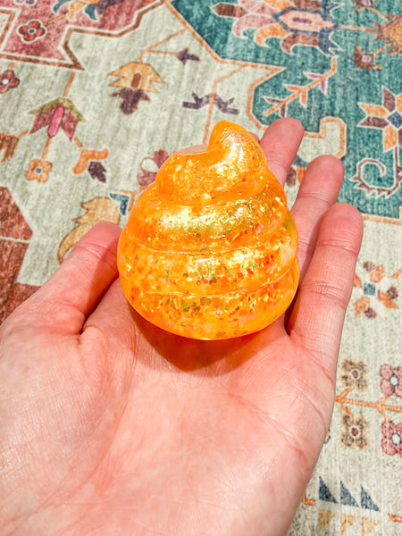 Poop Squishy - Orange