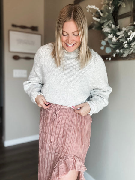 Sonora Pleated Ruffle Skirt