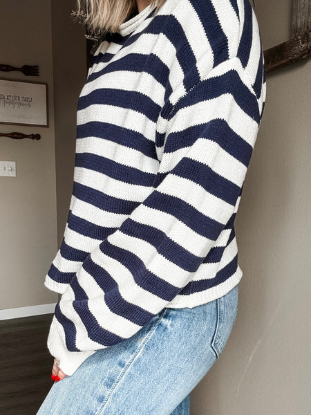 Pier Striped Sweater