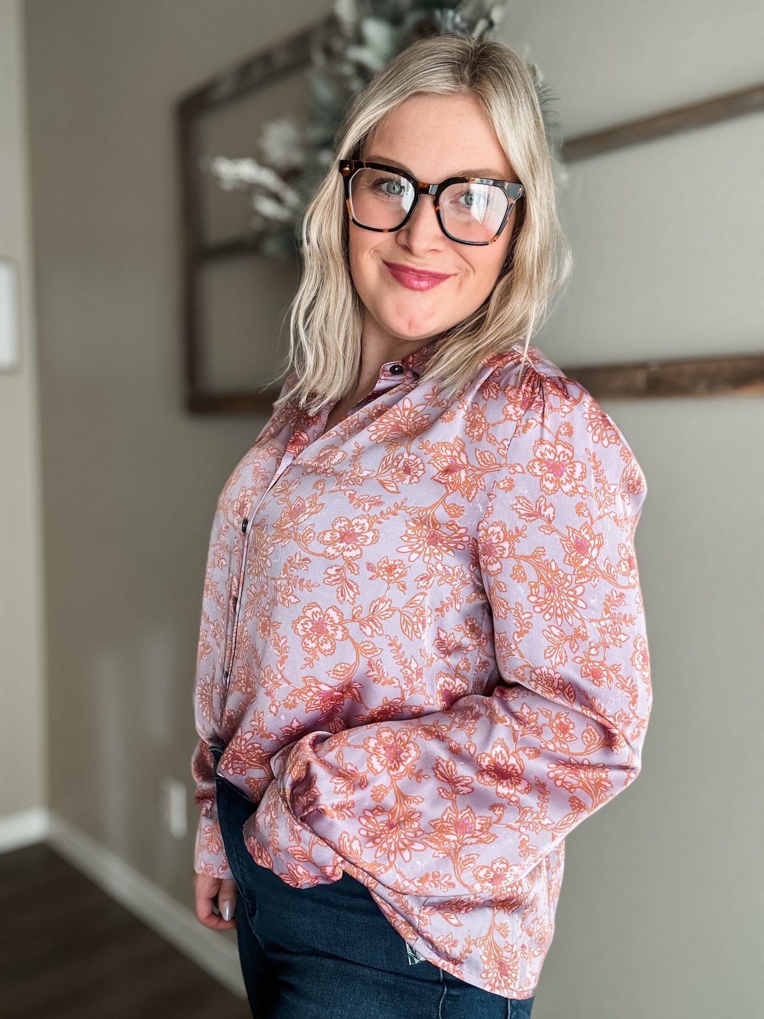 Vera Satin Blouse