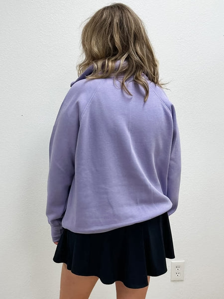 Kickoff Crew Half-Zip Sweatshirt - SIZE LARGE