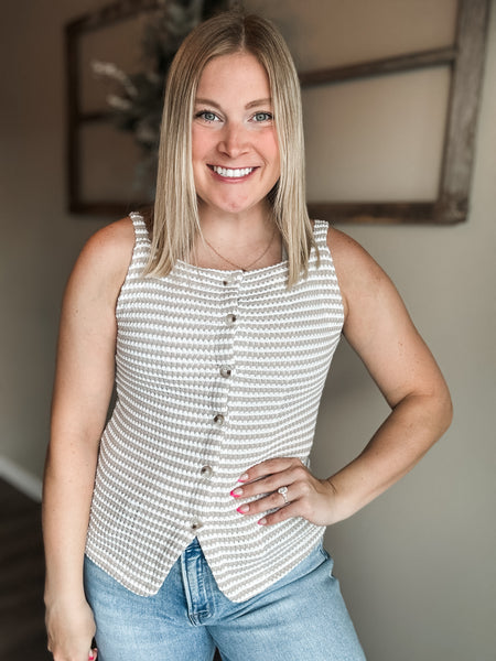 Caprielle Split Hem Tank