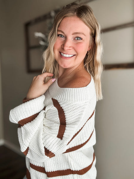 Townes Stripe Knit Sweater