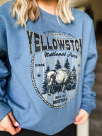 Yellowstone Buffalo Graphic Sweatshirt