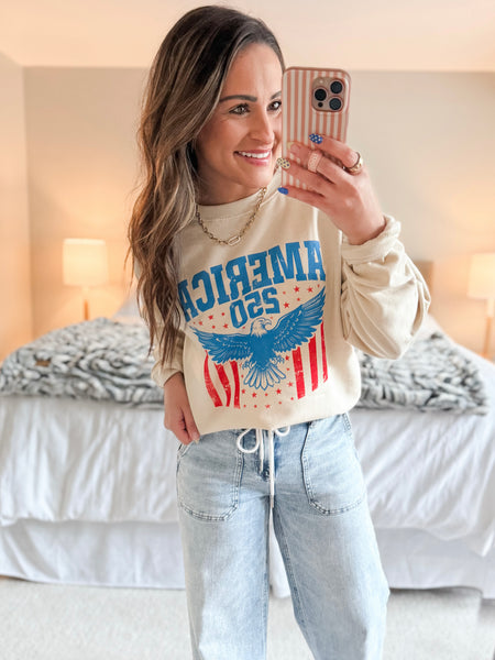 America 250 Graphic Sweatshirt