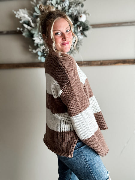 Harlo Two Tone Sweater