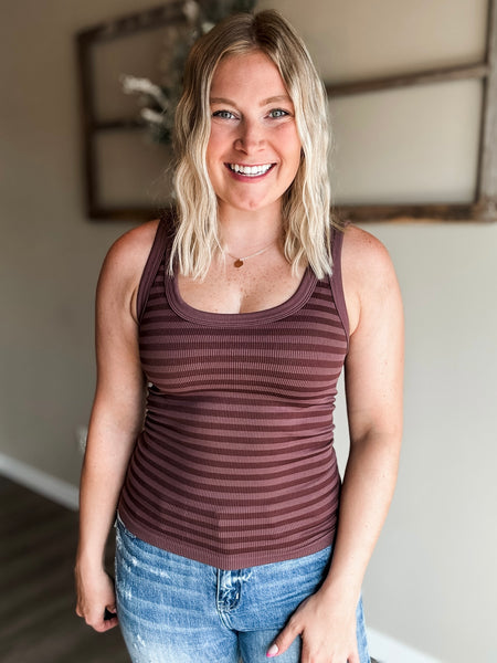 Vada Reversible Tank - French Roast