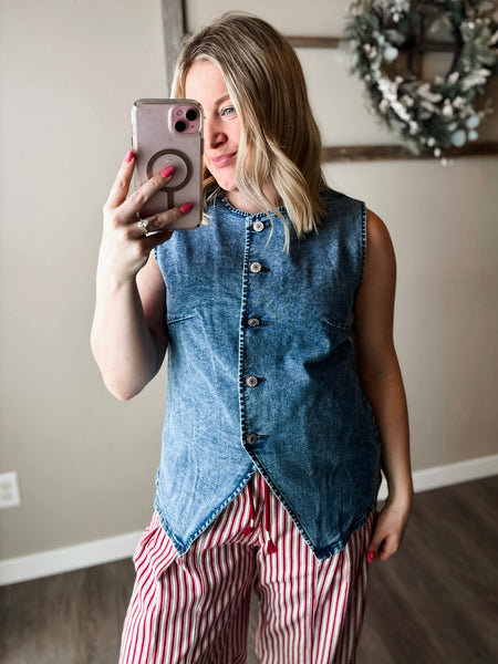 PREORDER McCoy Denim Vest