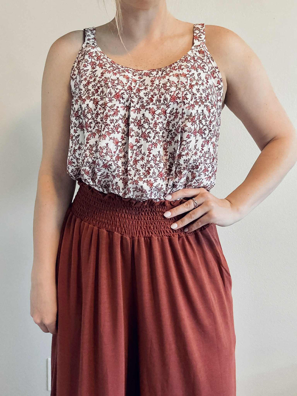 Sonoma Floral Tank