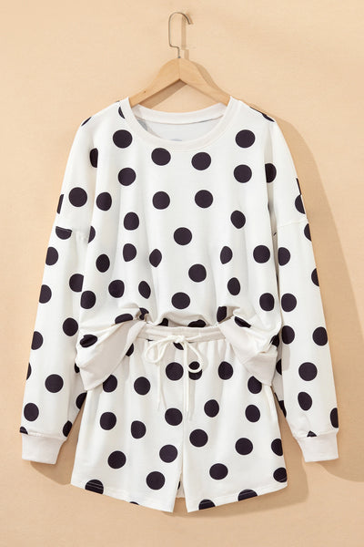 PREORDER Dotty Darling Short & Pullover Set